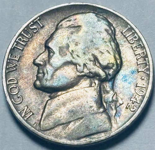 1942 D Jefferson Nickels