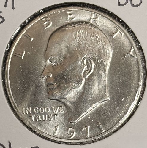 1971 S Eisenhower Dollar Silver Clad Coin Value, Prices & Info