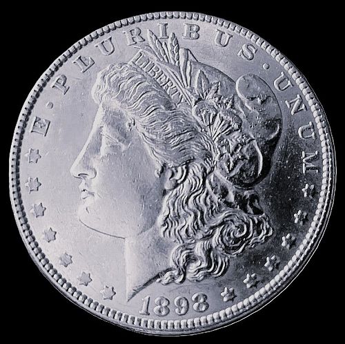 1898 P Morgan Silver Dollar (nice strike)