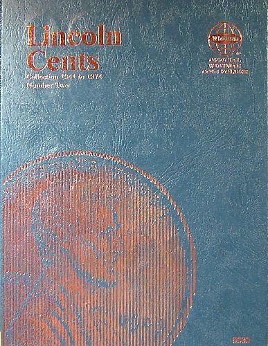 1941-1974S Lincoln Cents Collection in Whitman Folder #9030 + 3 Varieties = 90 Coins