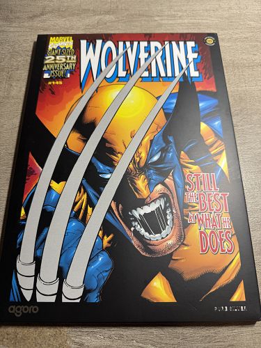 Marvel Comics Wolverine #145 Agoro 1oz Silver Foil Giant 25th Anniversary #0922/1000