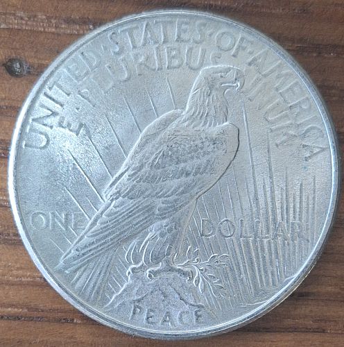 1924 Peace Dollar