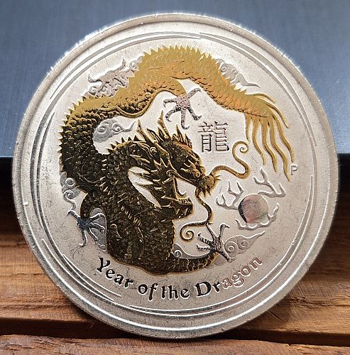 2012 Australia Colorized Silver 
