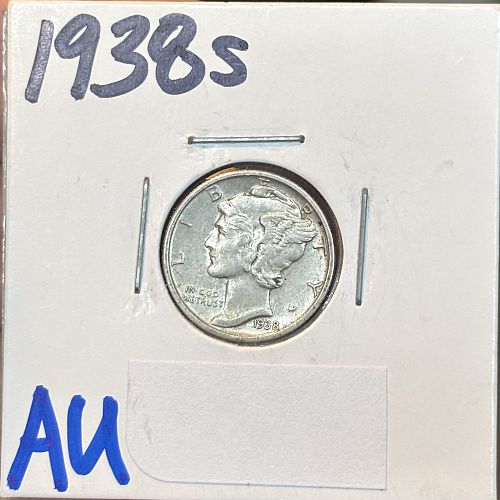 1938 s Mercury 🪽    Dime