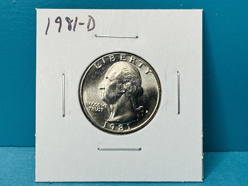 1981-D Washington Quarter