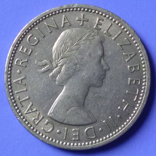 UK Great Britain 2 Shillings Florin dated 1966 KM# 906