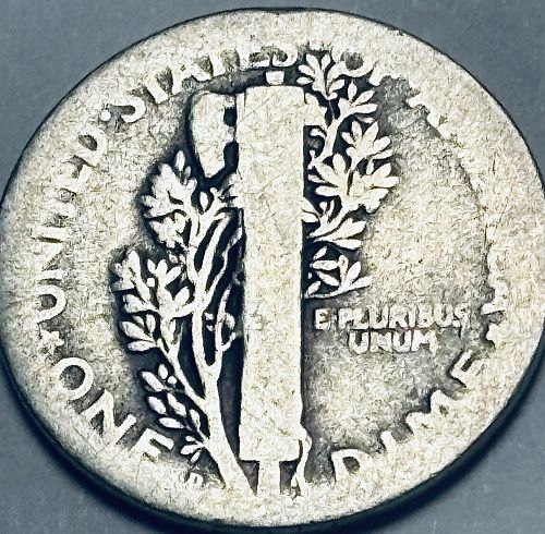 1918 D Mercury Dimes