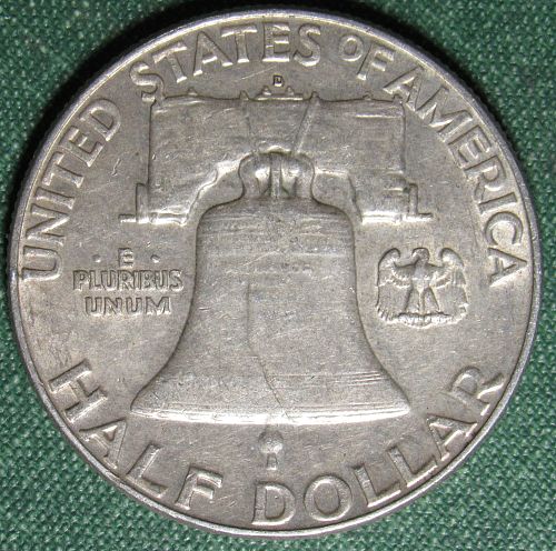 1963 D Franklin Half Dollar