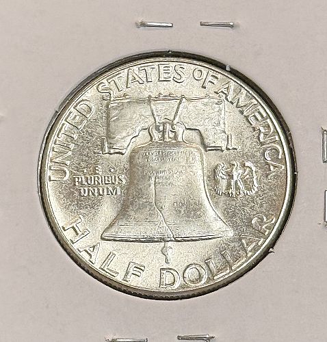 1954 Franklin Half Dollar, Choice Uncirculated, (22143)