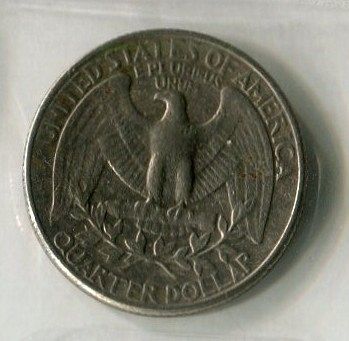 1983 - P  Washington Quarter -   VERY GOOD