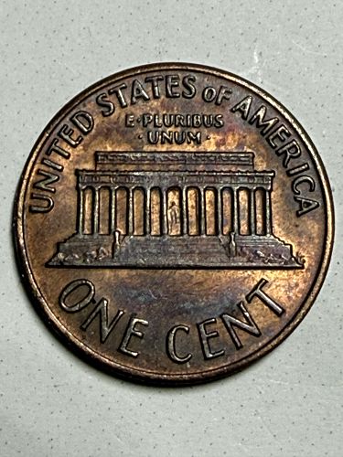 Error 1972 D Lincoln Cent