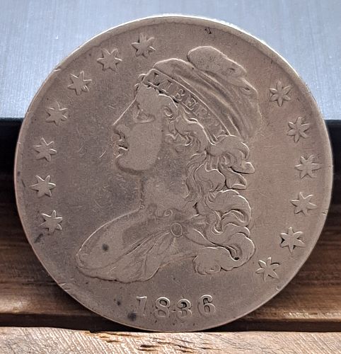 1836 Capped Bust Half Dollar