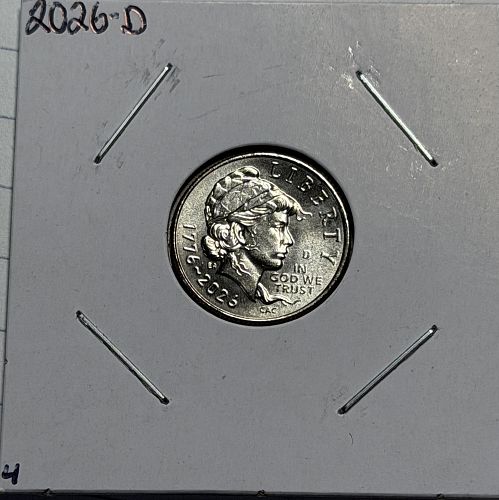 2026-D Emerging Liberty Clad Dime