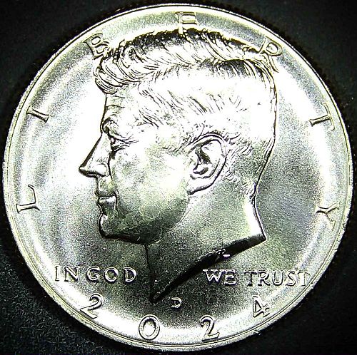 2024-D Kennedy Half Dollar Choice BU Mint State Uncirculated 50c US Coin