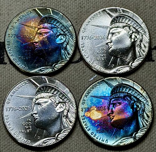 2026-P/D Enduring Liberty Clad Half Dollar Lot #1