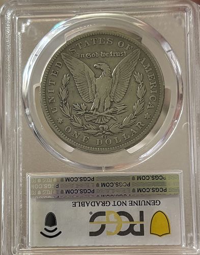 1889 CC Morgan Dollars Fine Details Scratch PCGS