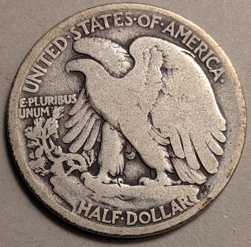 1917 Walking Liberty Half