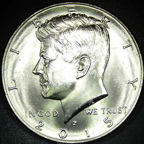 2015-P Kennedy Half Dollar 50c Coin BU Uncirculated Low Mintage NIFC