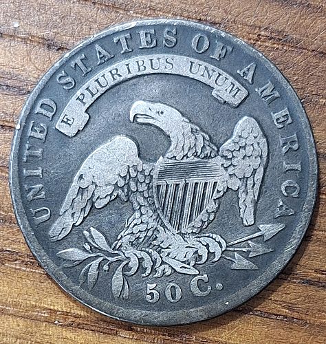 1834 Capped Bust Half Dollar