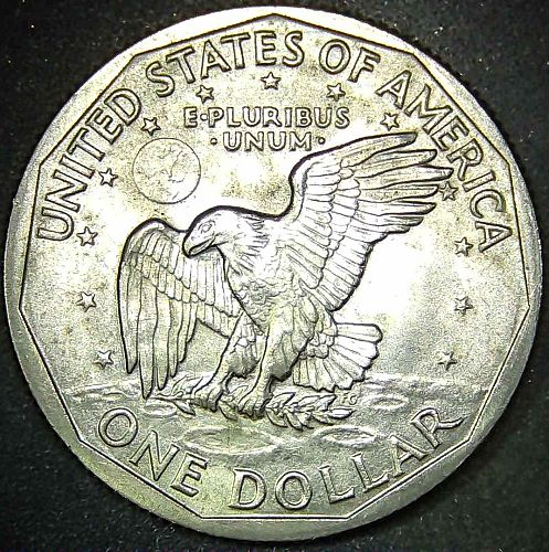 1979-P Susan B Anthony Dollar - Brilliant Uncirculated BU - Clean Satin Luster