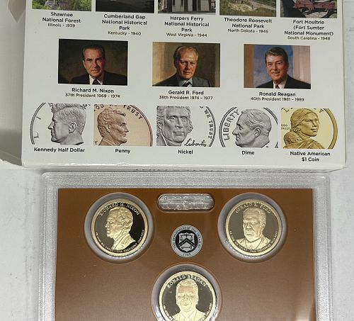 2016-S US Mint Proof Set, 13 Coin Set OGP, COA