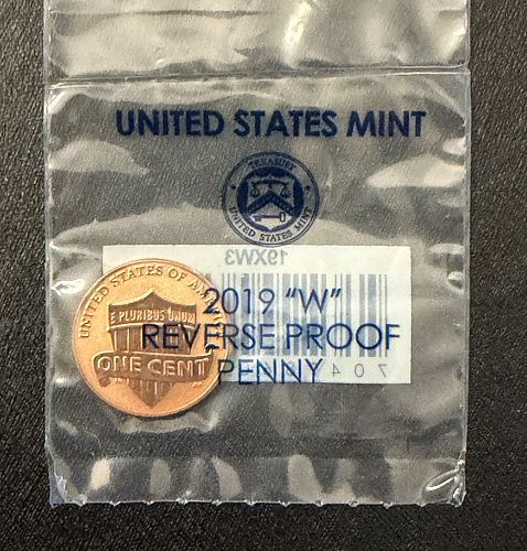 2019 W Proof & Reverse Proof Special Edition West Point Mint Lincoln Shield Cents