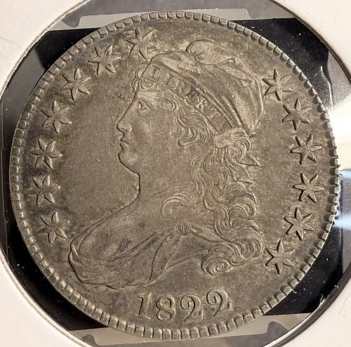 1822 Capped Bust Half Dollar, O-106  R.3. Choice AU  (19694)