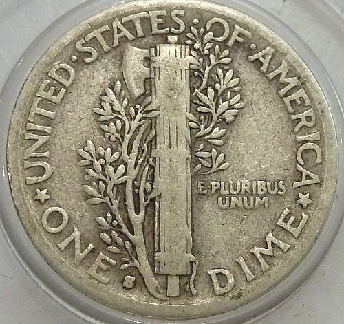 1938-S XF  Mercury Dime EXTRA FINE ( 20-Q)