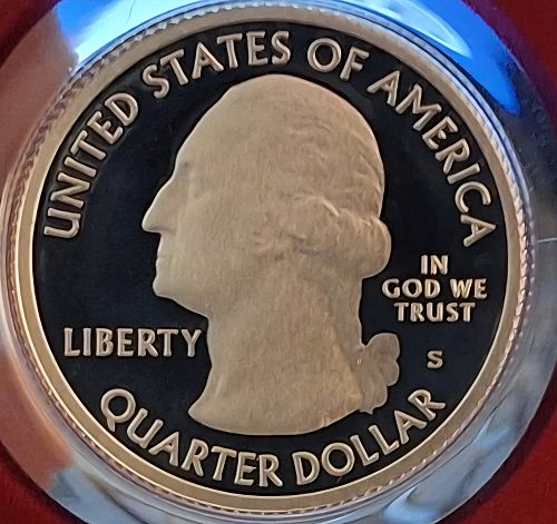 Hot Springs Washington Quarter 2010-S Silver PF Will Crack Out Of A Proof Set