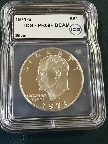 1971 S Eisenhower Dollar Silver Clad Coin Value, Prices & Info