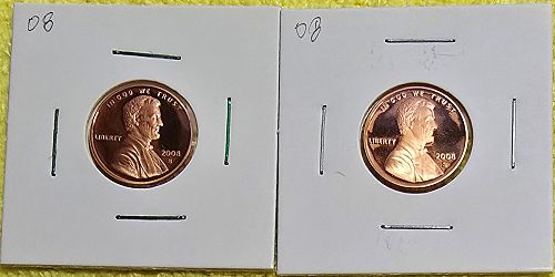 2008-S Cent - Memorial - Proof - 2.5% Copper clad zinc