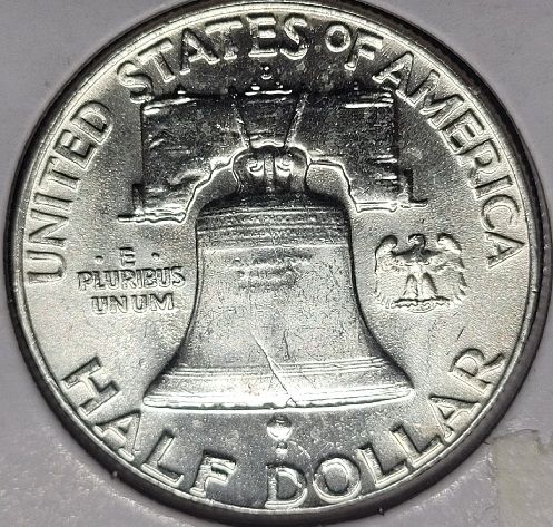 1963-D Franklin Silver Half Dollar GEM FBL #01232