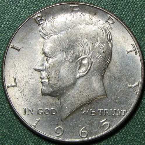 1965 P Kennedy Half Dollar
