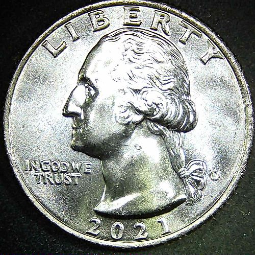 2021 D Washington Quarter BU or Better