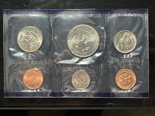 1997 P&D Uncirculated Mint Set - 10 Coins In Original Packaging