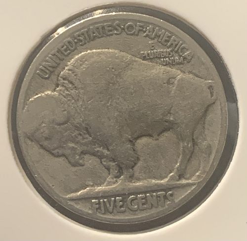 1935-P BUFFALO NICKEL VG COND BIN .50