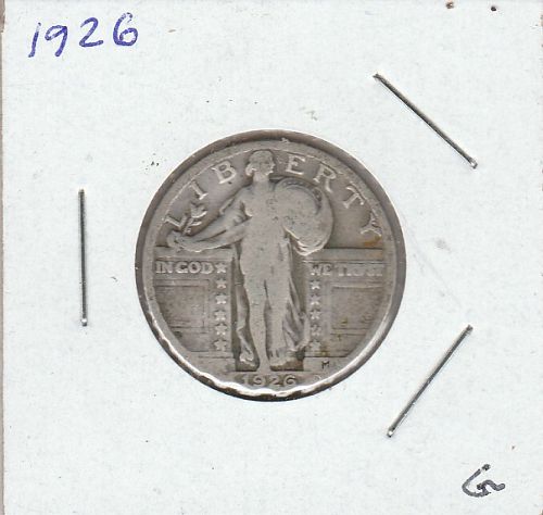1926 Standing Liberty Quarter Coin Value, Prices & Info | USA Coin