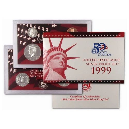 1999 S SILVER   PROOF  SET