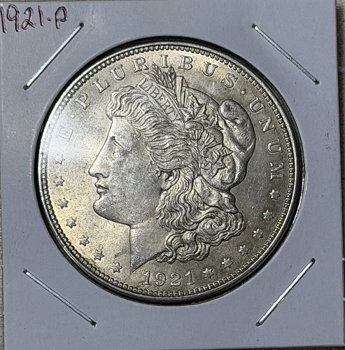 1921-P Morgan 90% Silver Dollar