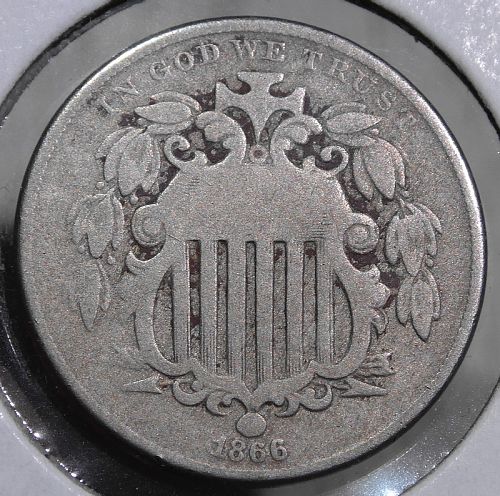 1866 Shield Nickel With Rays Coin Value, Prices & Info | USA Coin Book
