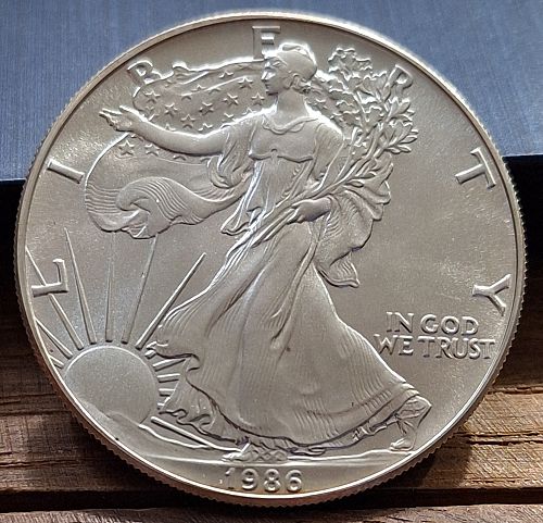 1986 Silver Eagle
