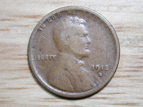 1913s Lincoln Wheat penny cent NICE