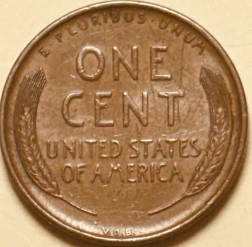 1909 P Lincoln Wheat Cent Small Cents: VDB