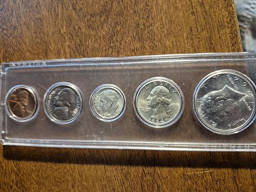 1964 5 Coin Year Set