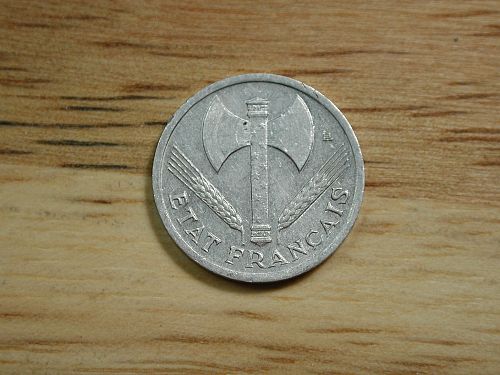 1942 France 50 Centimes NICE !