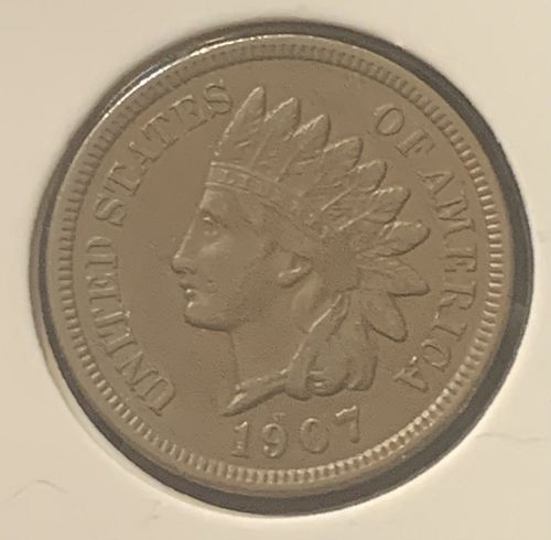 1907 INDIAN HEAD AU53 BIN 20.00