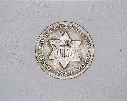 1852 Silver Three Cent Three Cent Coin Value, Prices & Info | USA
