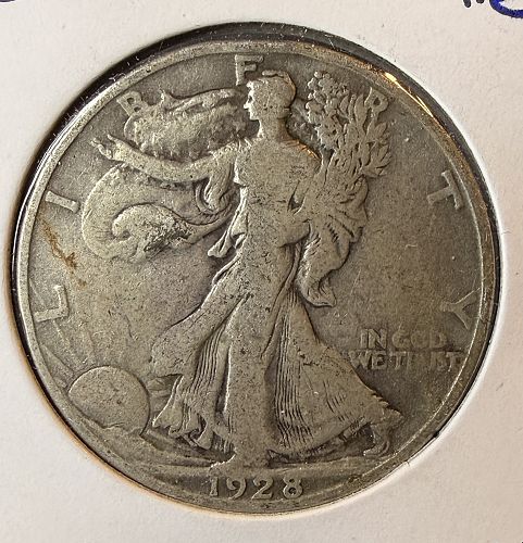 1928 S Walking Liberty Half Dollar Coin Value, Prices & Info | USA