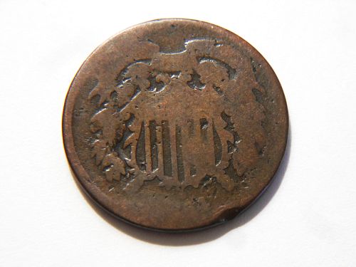 1864 2 Cent Piece