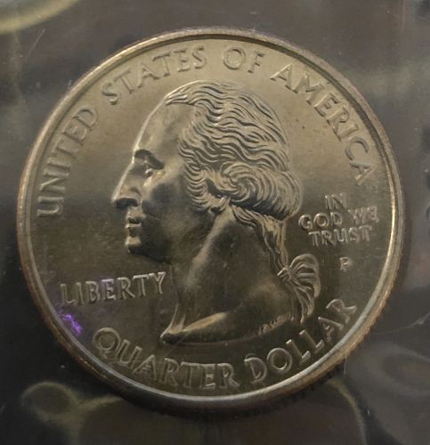 2002-P Indiana State Quarter - BU in Original Mint Cello (S54)